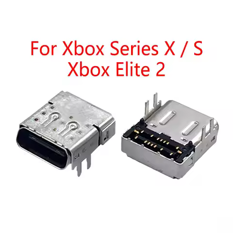For Xbox Series X S Type-C Charger Socket Port Controller USB Charging Connector For Xbox Elite 2 In