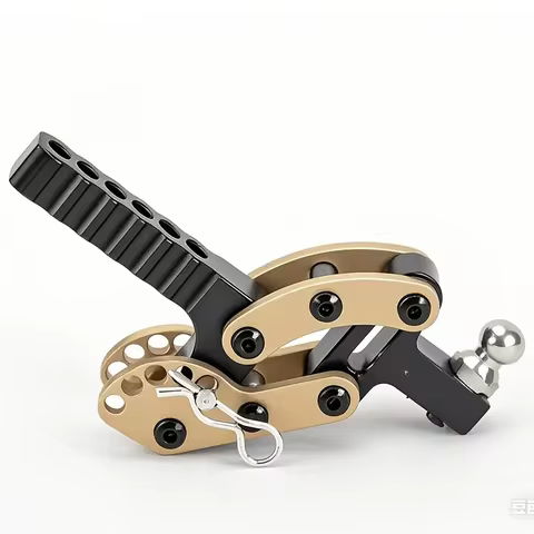 Metal Tow Hook for 1/8 1/10 RC Crawler Car, Adjustable Rogue Hook, Compatible TRX4/6, SCX10, D90, D1