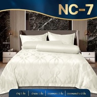 Zentia Set of Sheets + Duvet Cover, Skin-Friendly Technology Striped Twill Fabric Smooth to the Touc