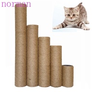 NORMAN Cat Scratching Post Sisal Kitten Toy Creative Entangle Grinding Claw Scratch Furniture Cat Cl
