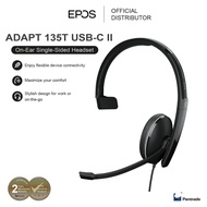 EPOS I SENNHEISER ADAPT 135T USB-C II On-Ear Single-Sided Headset
