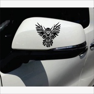 CUTTING CAR STICKER OWL OWL CAR MIRROR STICKER CUTE LOGO COOL VARIATION CAR STICKER