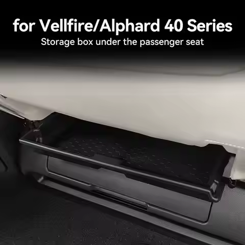 Under-seat Storage Box For 23 - 26 Alphard 40 Series ALPHARD 40 Under Seat Storage Holder Seat Lower