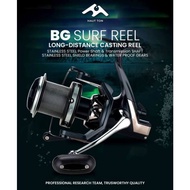 Haut Ton BG Long Cast Stainless Steel Shaft Surf Reel