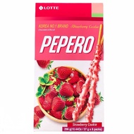 Lotte Pepero Strawberry 🍓 Cookies Limited Edition 296g (Made in Korea)