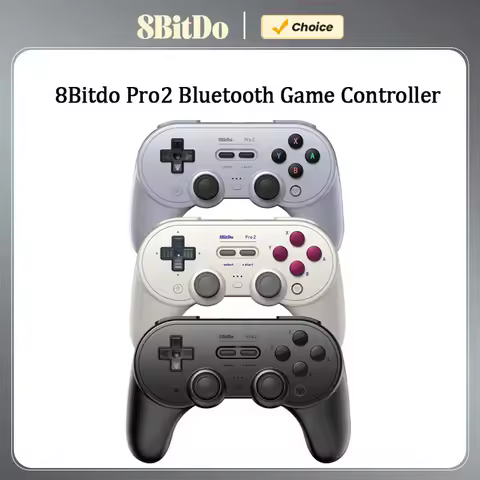 8Bitdo Pro2 Bluetooth Game Controller Wireless Gamepad for Nintendo Switch,Pc,MacOS,Android,Steam,Ra