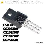 5PCS NEW 100% quality CS830F CS10N50F 10N50 CS18N50F 18N50 CS20N50F 20N50 CS25N50F 25N50 TO-220F MOS