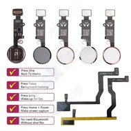Original Home Flex For iPhone 7 8 6 6s Plus 5s SE 2020 SE2 Return Back Home Button Flex Cable No Tou