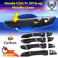 Honda Civic fc FC 2016-2021 Handle Cover Carbon (8pcs /set)