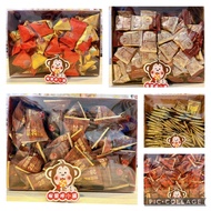{Throat Aijia Shop} Exquisite Boxed Chocolate #Kawasaki Dark Chocolate, Artemis Flow Heart, Brown Bl