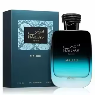 Hawas Malibu for Him - Eau De Parfum Spray (100ml), Hawas Ice