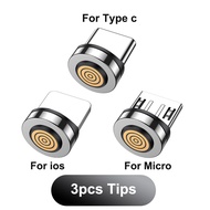 AUFU 540 Rotate Magnetic Cable 60W Fast Charging Type C Cable for iPhone 16 15 Samsung Xiaomi Magnet