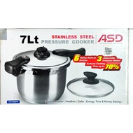 ASD 7L Stainless Stell Pressure Cooker (NEW) in box