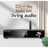 SMSL D6 DAC Dual AK4493s Bluetooth 5.1 PCM 768kHz/32Bit DSD512 Decoder with Remote Control