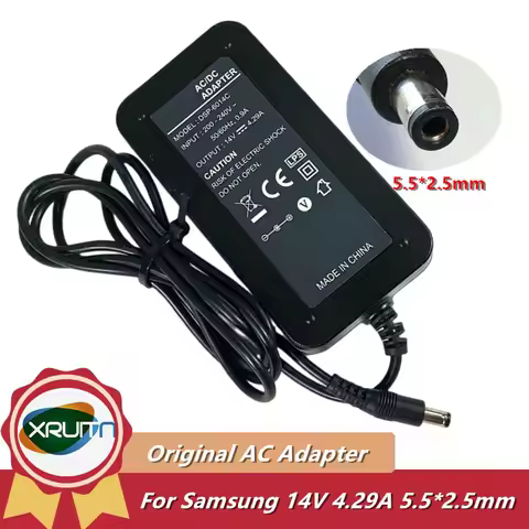 Used Genuine AC DC Adapter DSP-6014C DSP-6014A Charger for Samsung Unity Media Horizon SMT-G7400 Pow