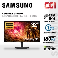 SAMSUNG 32" LS32FG502EEXXS Odyssey G5 G50F QHD HDR10 IPS G-Sync 180Hz 1ms Gaming Monitor