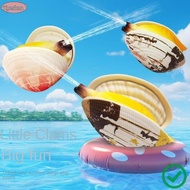XUESHAN Water Spray Clam, Portable Simulation Clam Water Spray Toy, Beach Water Play Toy Press-type 