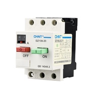 Zhengtai Circuit Breaker DZ108-20 211 6.3 5A10A8A20A Motor Protector Hollow 1-20A