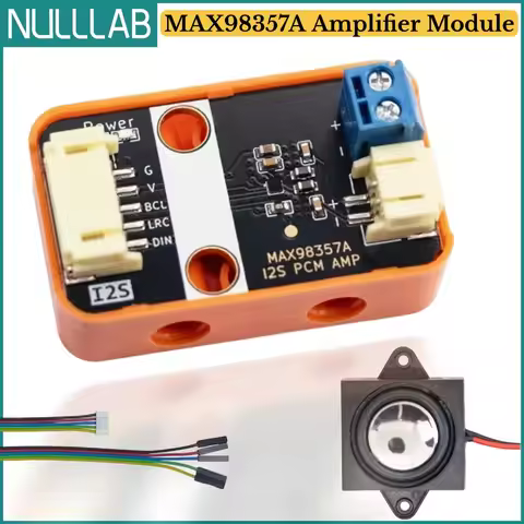 MAX98357A 3W 5V I2S Class D Amplifier Filterless Module for ESP32 Arduino Raspberry Pi DIY Audio Spe