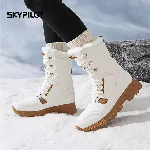 Shoes waterproof winter hiking Skypilot outdoor Snow shoes men's waterproof women boots trekking sne
