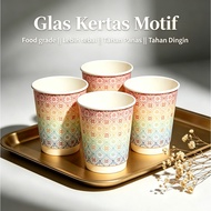 Double Wall Paper Cup Coffee Cup 8oz 12oz |Thick Papercup | Food Grade | Heat & Cold Resistant | Hea
