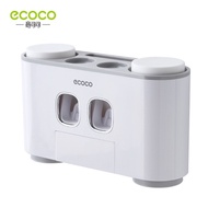 ecoco อุปกรณ์เก็บแปรงสีฟัน ที่บีบยาสีฟัน อัตโนมัติ E1802