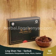 Ling Shen Yao Serbuk - Obat Herbal Tumor & Kista - Lingshenyao