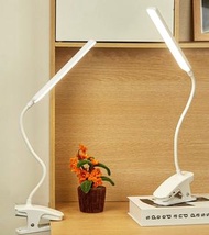 Type C 充電/插電2用 護眼枱燈 書枱燈 床頭燈 夾燈