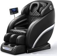 Fashionable Simplicity Electric Massage Chair Zero Gravity Space Capsule New Automatic Multifunctional Sofa for Home Shiatsu Recliner with LCD Touch Screen Multifunction smart massage (Color : Black