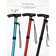 tongkat kaki 4 tongkat kaki Foldable Ultra Short Travel Five-speed Adjustable Trekking Pole