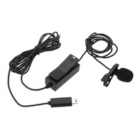 SG BOYA BY-GM10 Pro Omni-directional Audio Lavalier Microphone Mic with 8m Signal Wire for GoPro HD