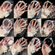 Cable Wrapping Set Cartoon Charger Case USB Protector 20w 18w 35W