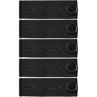 BlingKingdom 5pcs Pemanjal Butang Anjal Boleh Laras Pemanjal Pinggang Pemanjal Pinggang untuk Seluar