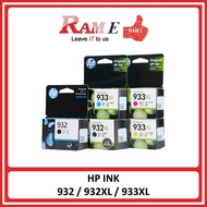[ORIGINAL INK] HP 932 932XL XL / 933XL 933 XL Black Cyan Magenta Yellow Ink Cartridge / Value Set (I