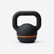 CORENGTH Cast Iron Kettlebell with Rubber Base - 16 kg