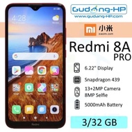 Hp Xiaomi Redmi 8 A Pro Ram 2/32 &amp; 3/32Gb Original Garansi Resmi