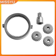 MISSYU 5 In 1 Metal Electric Drill Parts Epicyclic Gear 7 Teeth Motor Teeth/ Big Gear 50 Teeth MISSY