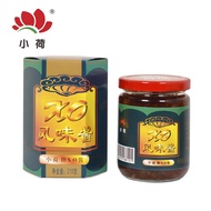 好物推荐粤派食品小荷XO酱海鲜酱锅蘸酱批发拌饭拌面车仔面海鲜酱4.9 Recommended product: Cantonese-style food, Xiaohe XO sauce, seafo