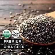 Premium black mexican chia seed mexico organic chia seed chia seed chiaseed 100gr