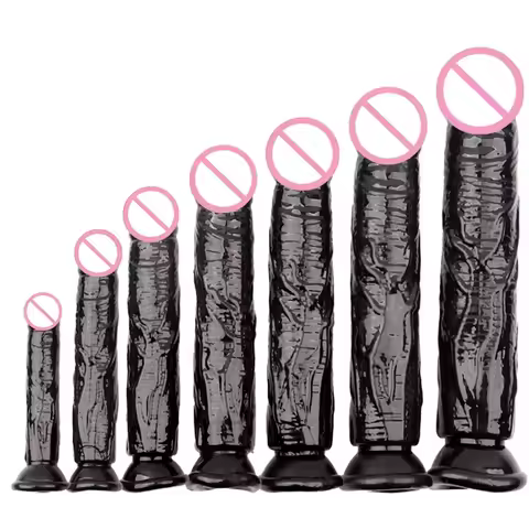 7Pcs Realistic Dildos with Strong Suction Cup Base Lifelike Texture Silicone Set for Anal Vaginal Pl