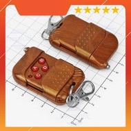 Remote 315Mhz Fixed Code 4 Button ABCD Wood Color SCT1527