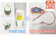 [Offer Set] Refrigerator/Freezer/Fridge Defrost Timer Spare Parts AC200-240V Fuse Sensor Thermostat 
