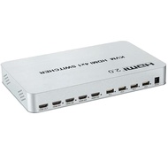 4K 60Hz HDMI 2.0 KVM Switch 4x1 USB KVM Switcher Video Converter 3D Fit 4 PC Mouse Keyboard for PS4 