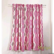 BRIGHT WINDOW CURTAIN 6FT / DOOR CURTAIN 7FT/ LABABO CURTAIN 30INCHES - ALL 1.5M WIDTH