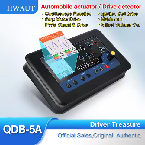 QDB-5A QDB3A 4A Auto Diagnostic Tool Oscilloscope PWM Generator Multimeter Stepper Motor Tester for 