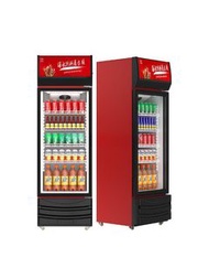 🔥【特別推薦】飲料柜beverage cabinet  保鮮柜  商用  冰箱  冰櫃  飲料 超市 立式 單門 雙門 三門#飲料柜#酒水櫃#展示櫃#商用