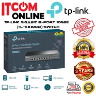 TP-LINK TL-SX1008 8-PORT 10GBE UNMANAGED GIGABIT SWITCH *METAL/RACKMOUNT
