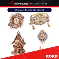 Robotime ROKR DIY 3D Wooden Puzzle Curious Discovery - Zodiac , Romantic Notes , Time Calendar, Cuck