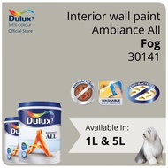 Dulux Interior Wall Paint - Fog (30141) (Anti-Bacterial / Superior Durability / Washable) (Ambiance All) - 1L / 5L