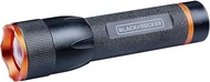 Black+Decker LED Torch 500 Lumen - 10W - 100M Range - 3 Light Modes: High, Low, Pulsating - Black/Or